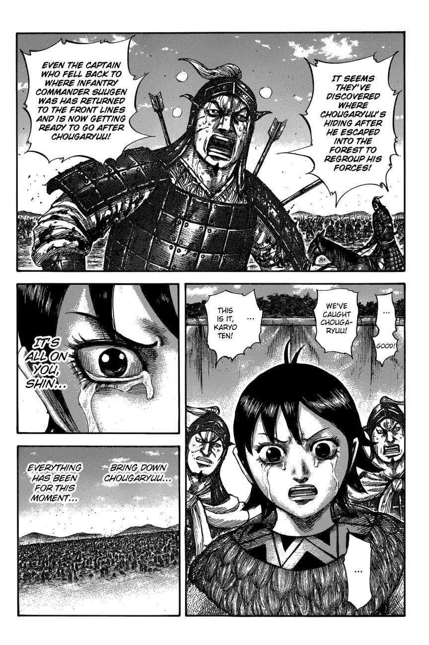 Kingdom Chapter 596 page 8 - 