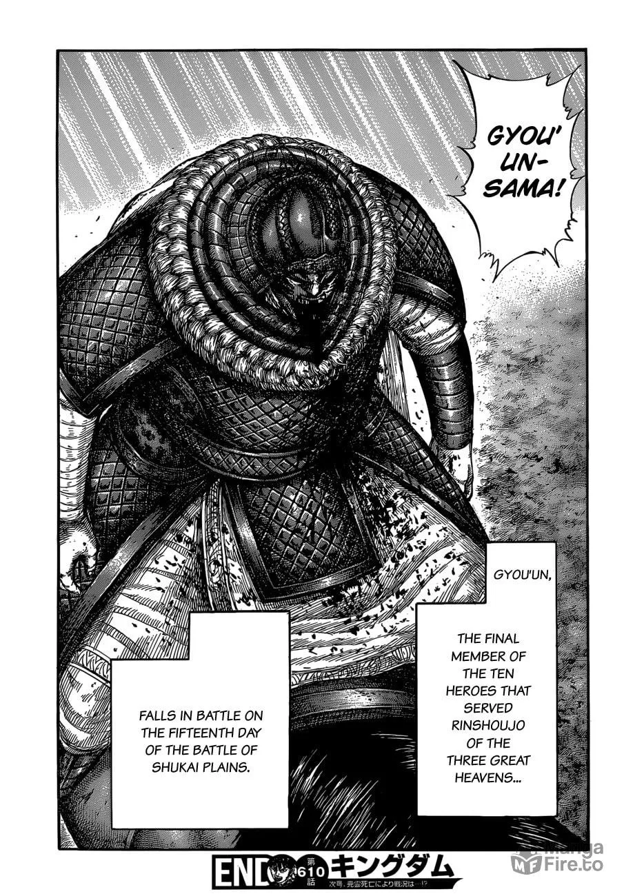 Kingdom Chapter 610 page 20 - 
