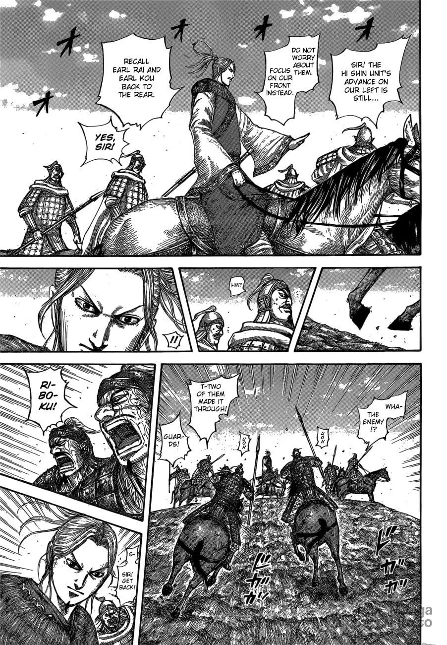 Kingdom Chapter 615 page 9 - 