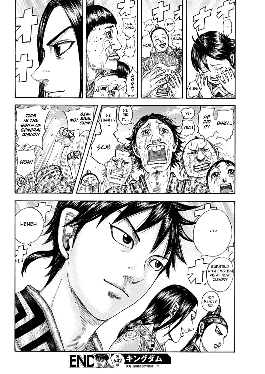 Kingdom Chapter 642 page 22 - 