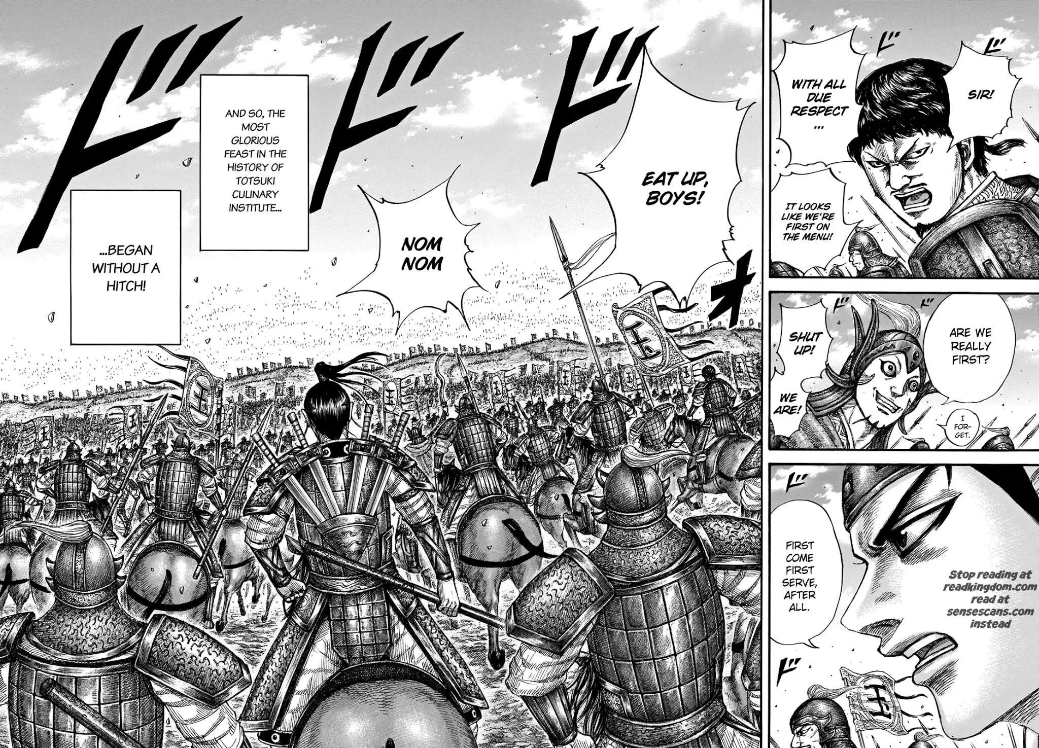 Kingdom Chapter 675.1 page 22 - 