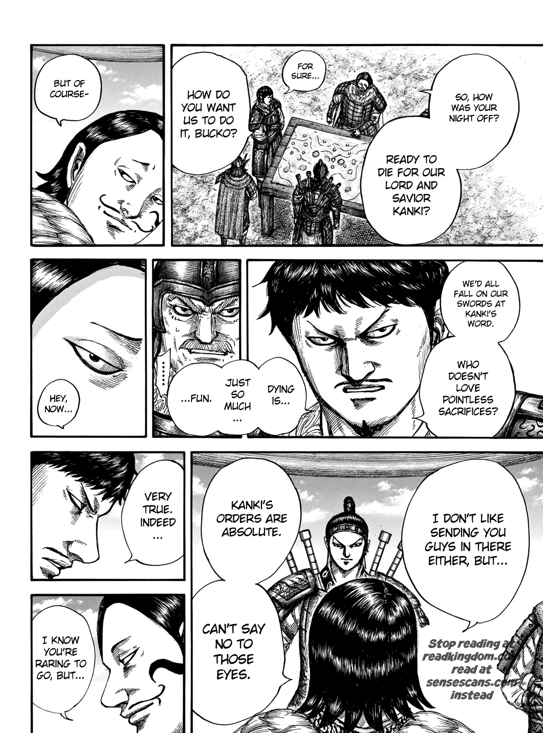Kingdom Chapter 675.1 page 10 - 