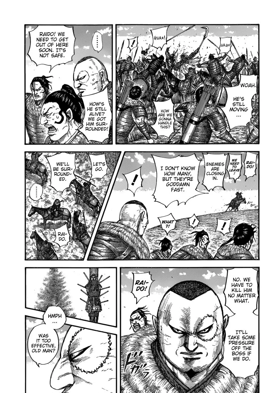 Kingdom Chapter 683 page 8 - 