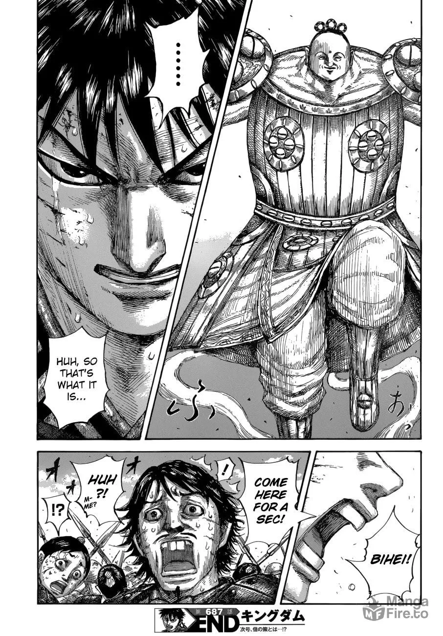 Kingdom Chapter 687 page 22 - 