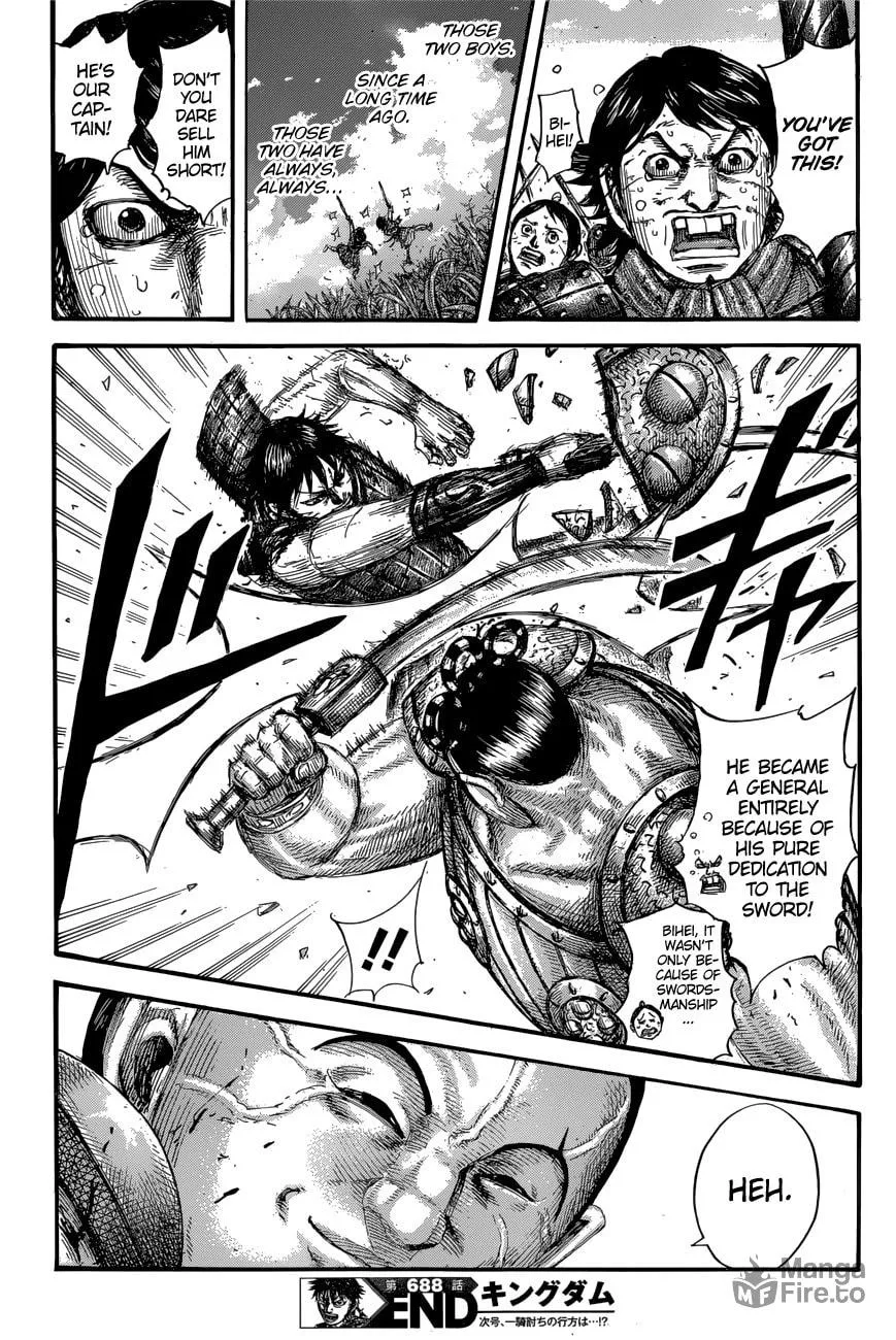 Kingdom Chapter 688 page 22 - 
