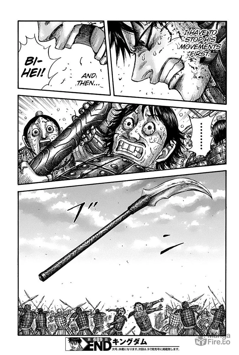 Kingdom Chapter 689 page 22 - 