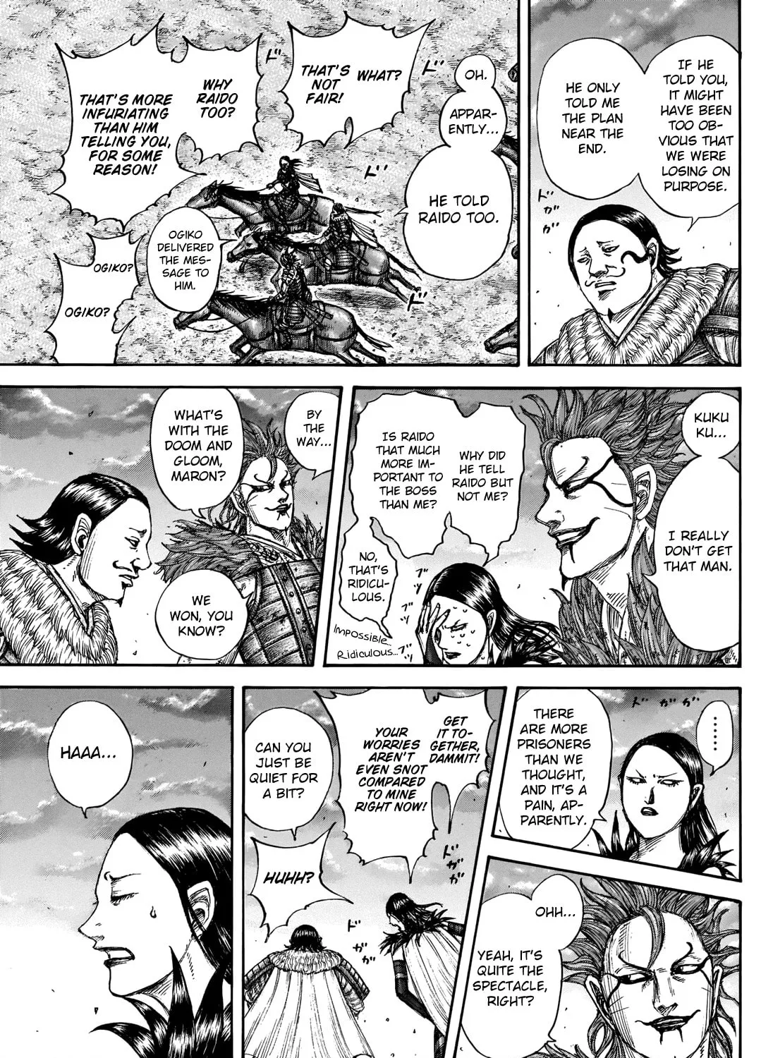 Kingdom Chapter 695 page 12 - 
