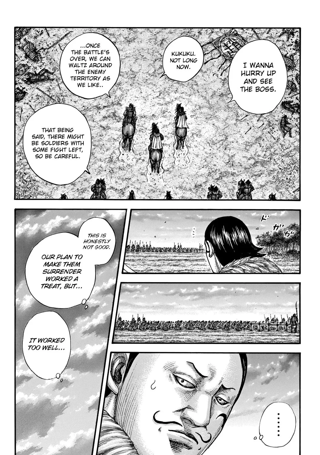 Kingdom Chapter 695 page 14 - 