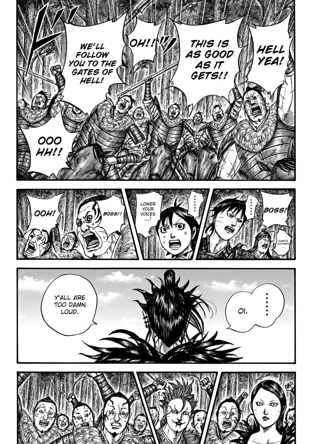 Kingdom Chapter 740 page 22 - 