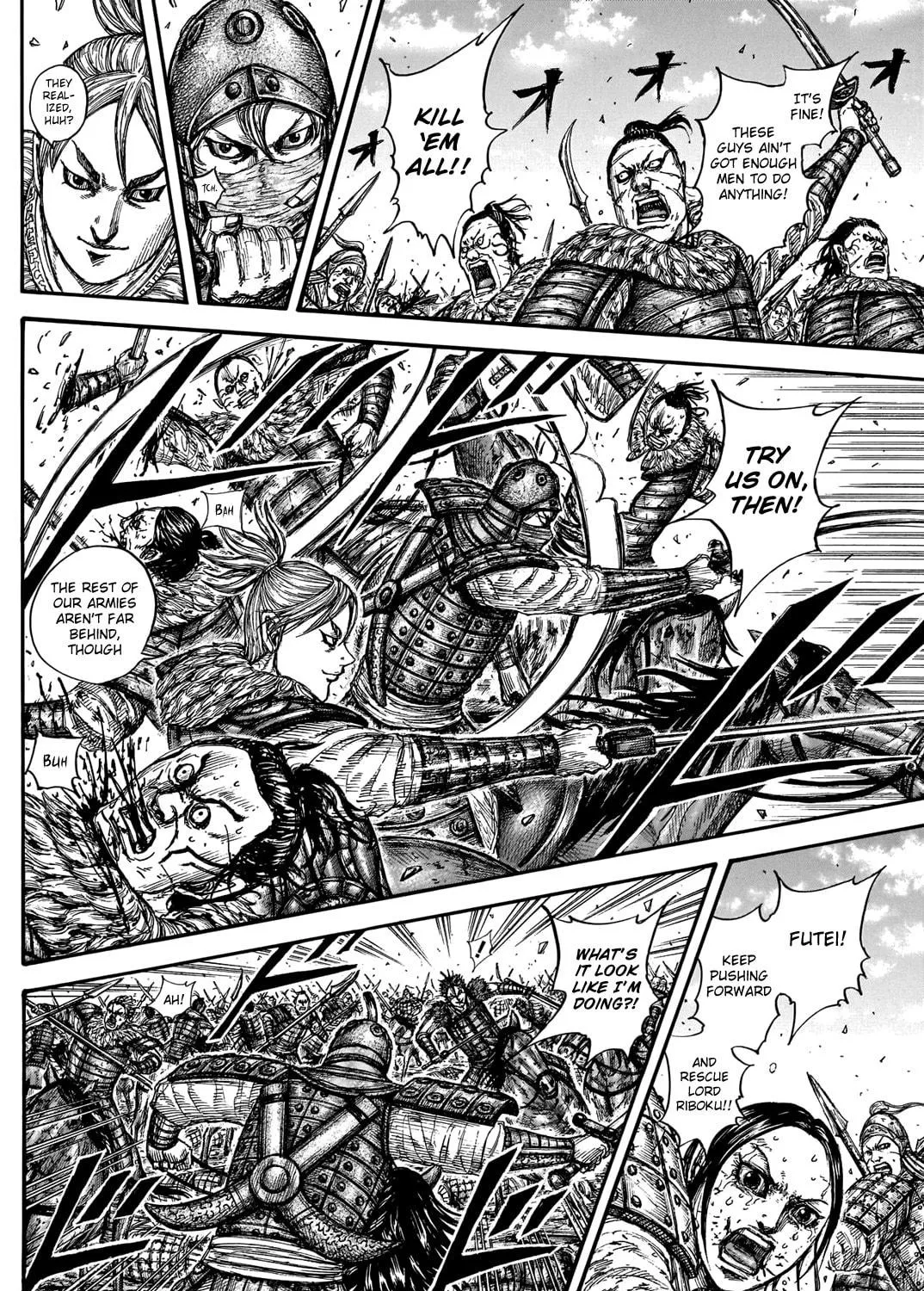 Kingdom Chapter 743 page 38 - 