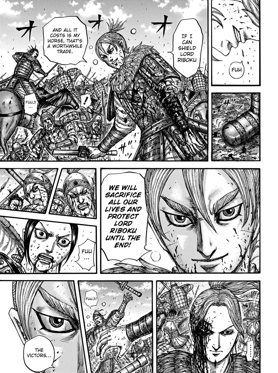 Kingdom Chapter 746 page 22 - 