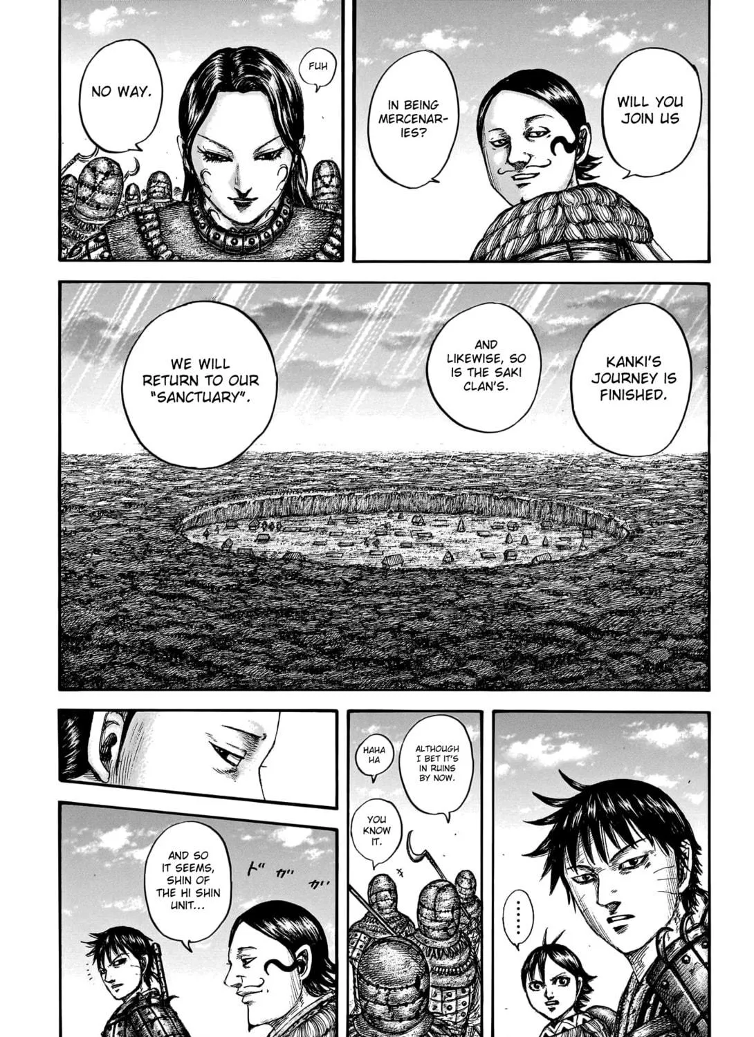 Kingdom Chapter 755 page 38 - 