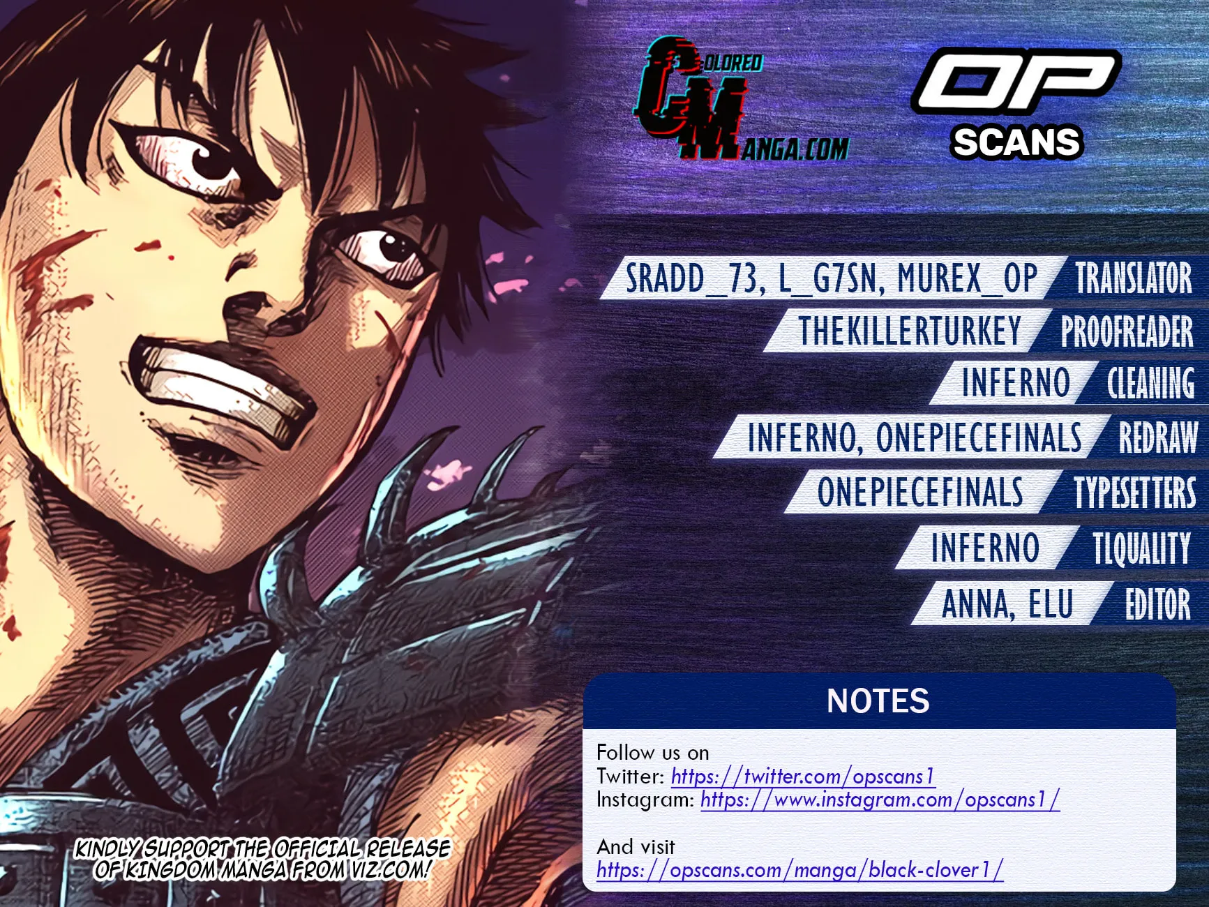 Kingdom Chapter 759 page 1 - 
