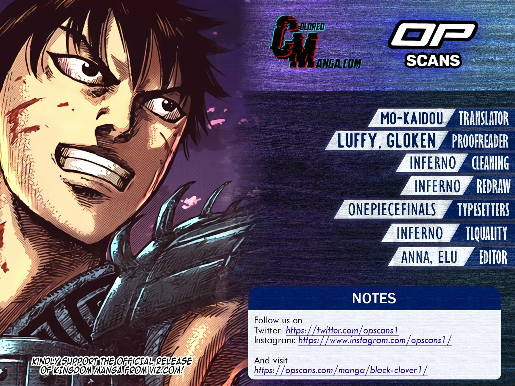 Kingdom Chapter 761 page 1 - 