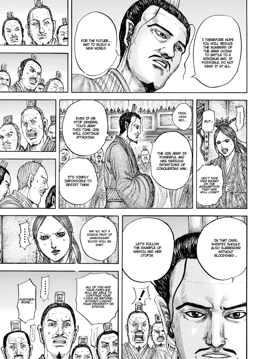 Kingdom Chapter 814 page 22 - 