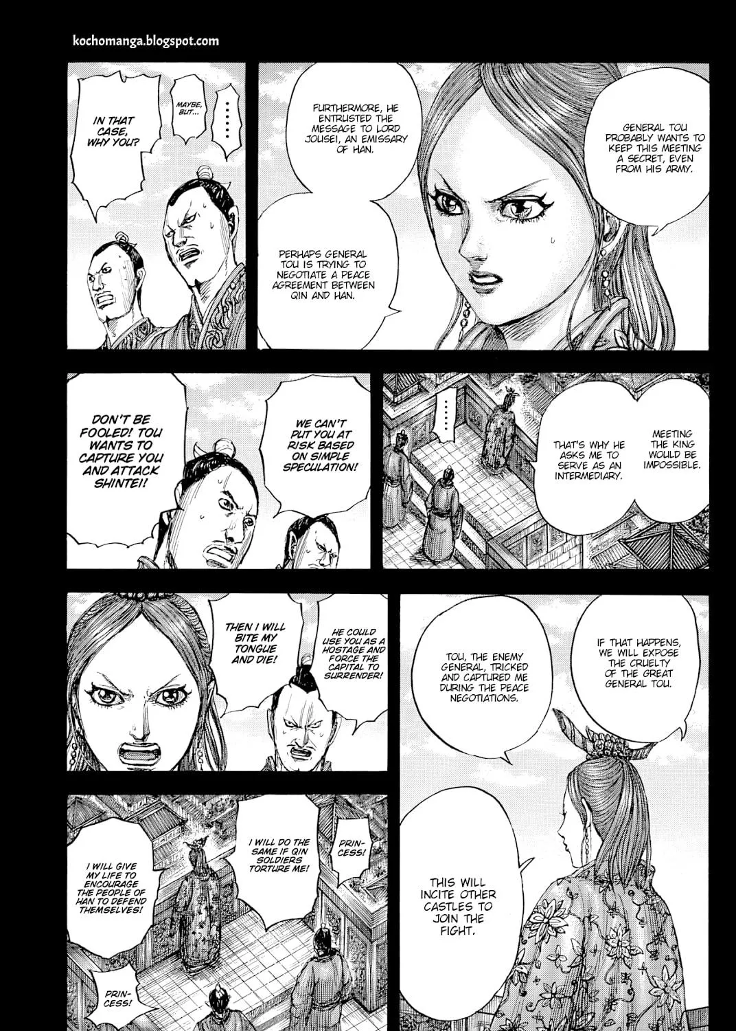 Kingdom Chapter 819 page 9 - 
