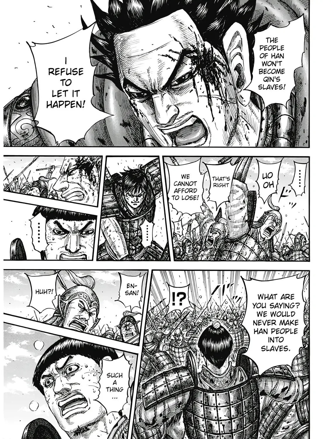 Kingdom Chapter 825 page 21 - 