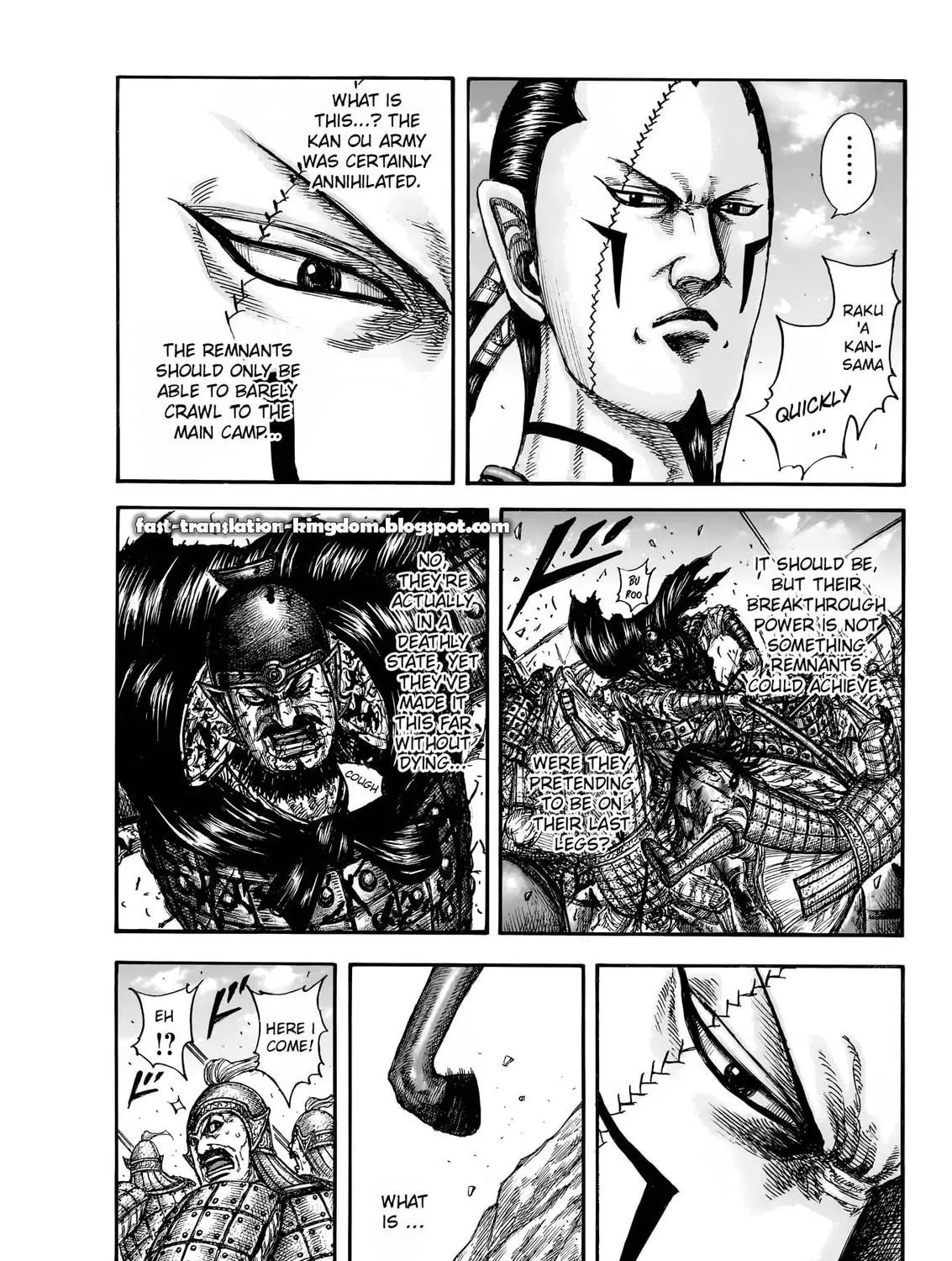 Kingdom Chapter 828 page 9 - 