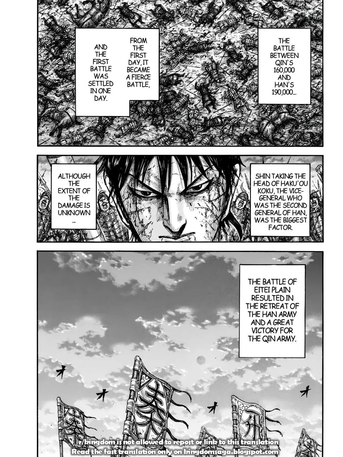 Kingdom Chapter 829 page 39 - 
