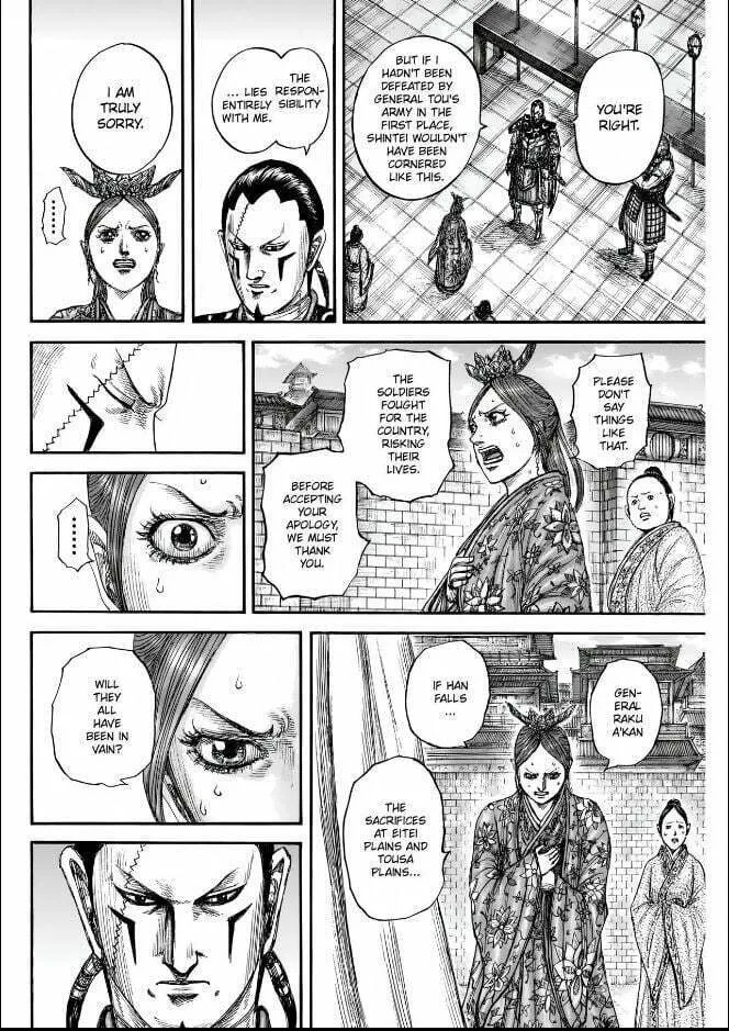 Kingdom Chapter 835 page 8 - 