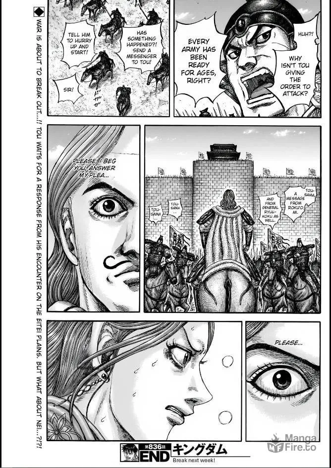 Kingdom Chapter 836 page 18 - 