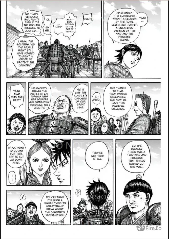 Kingdom Chapter 841 page 10 - 