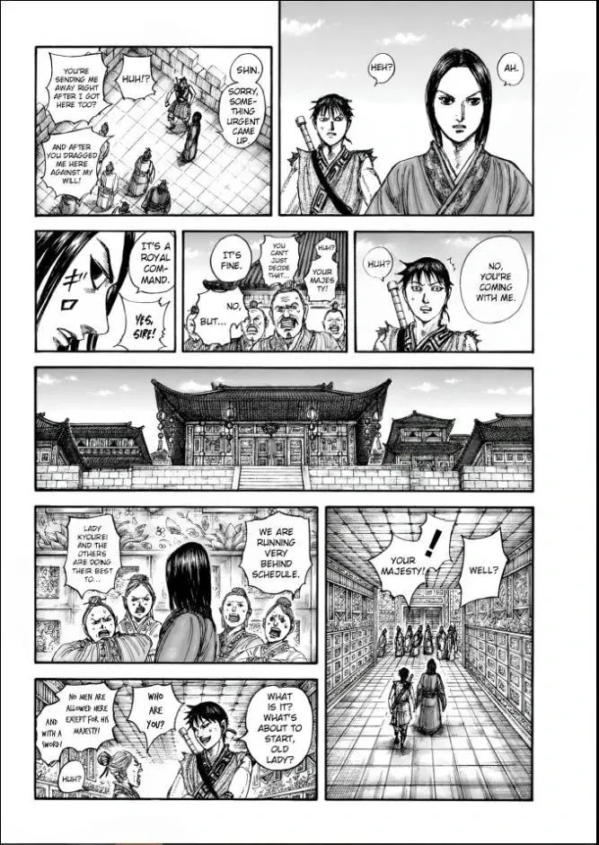 Kingdom Chapter 846 page 8 - 
