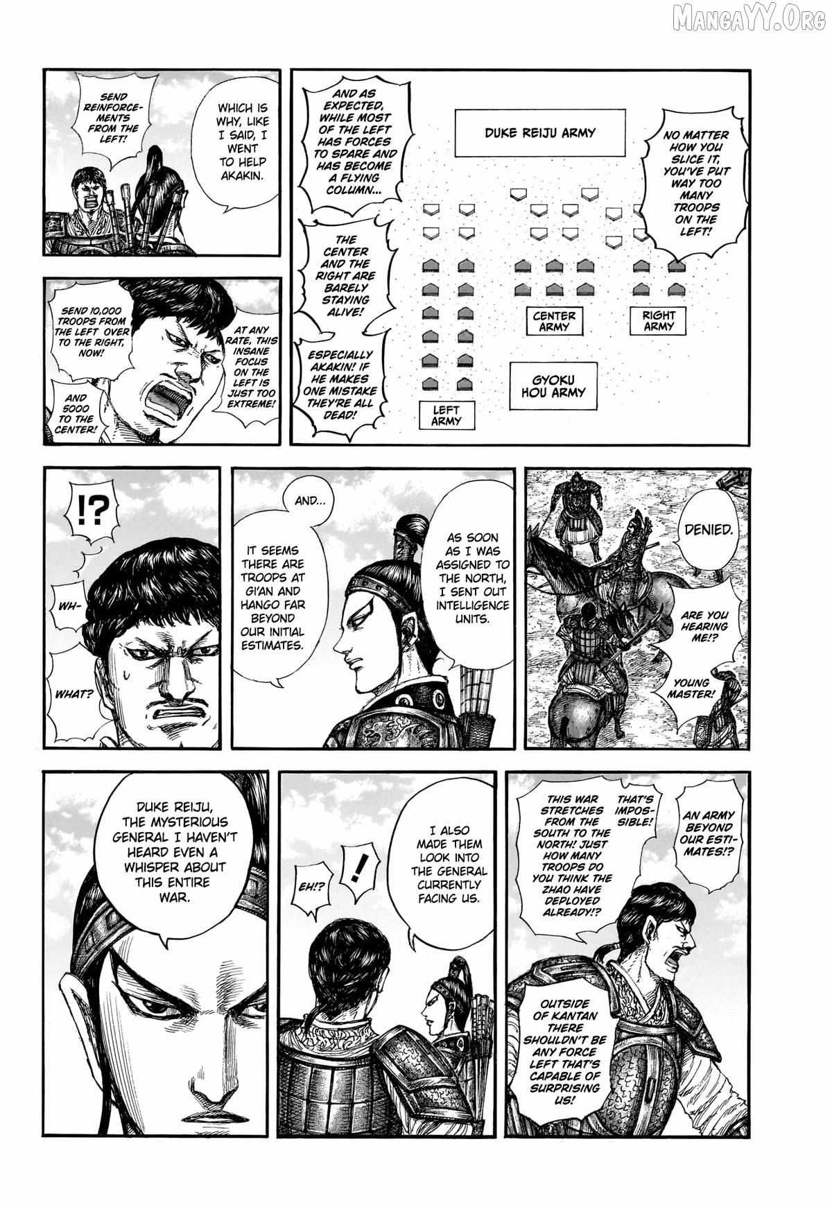 Kingdom Chapter 866 page 10 - 