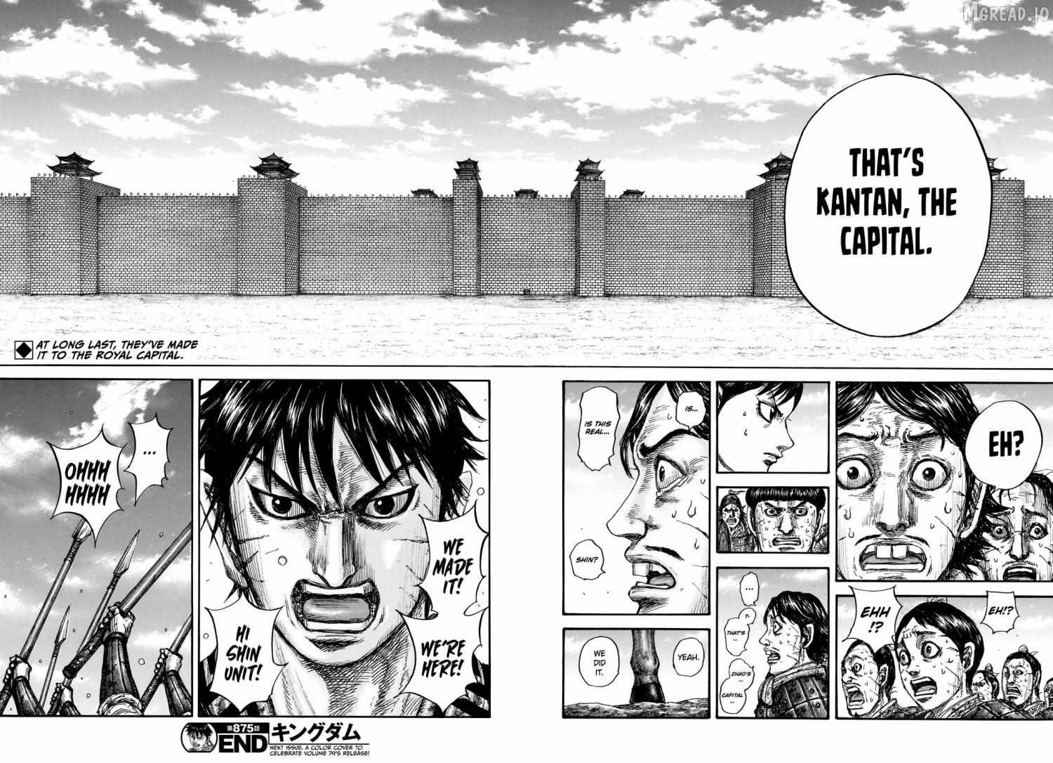 Kingdom Chapter 875 page 17 - 