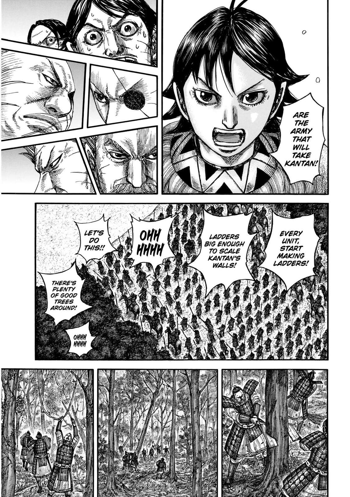 Kingdom Chapter 876 page 13 - 