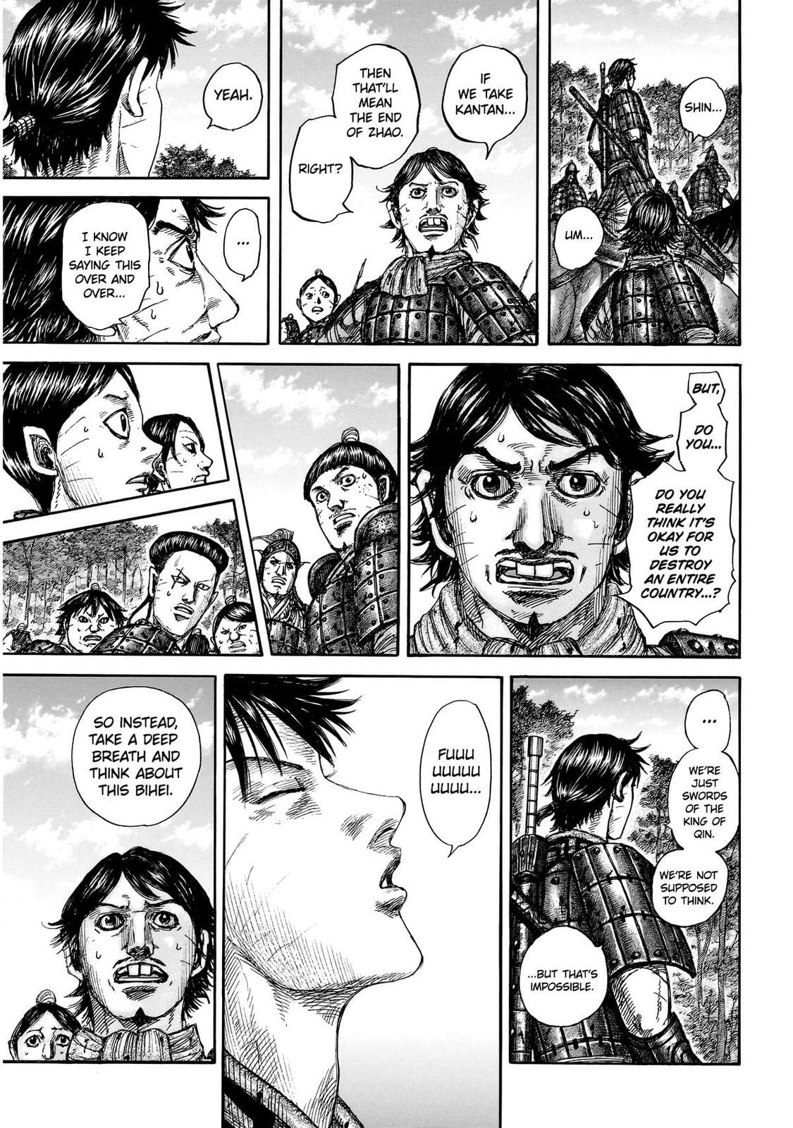 Kingdom Chapter 876 page 17 - 