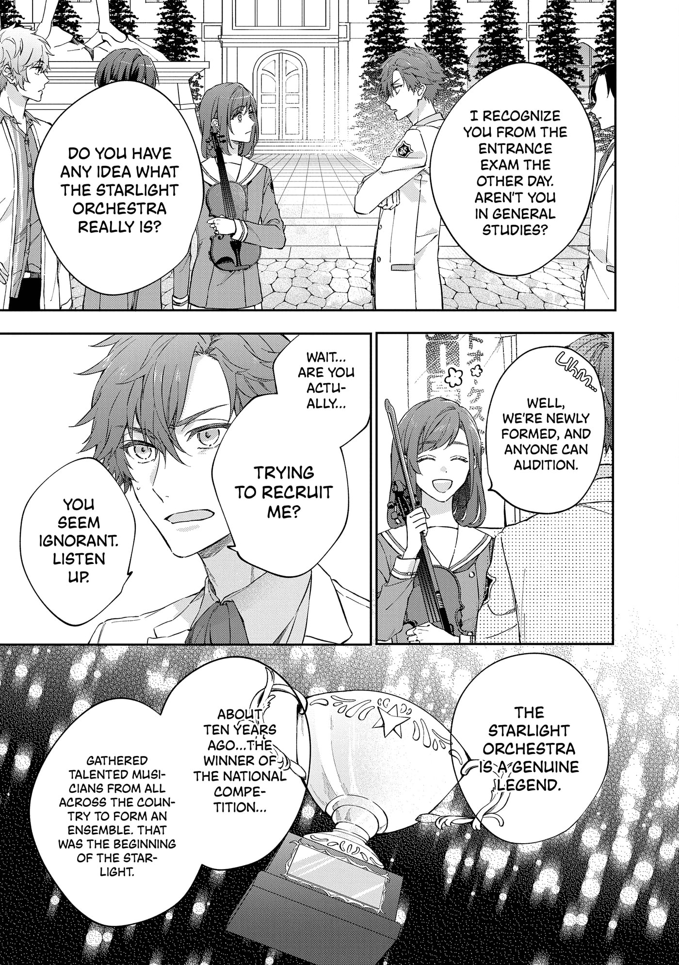 Kiniro no Corda - Starlight Orchestra -COMIC- Chapter 4 page 8 - 