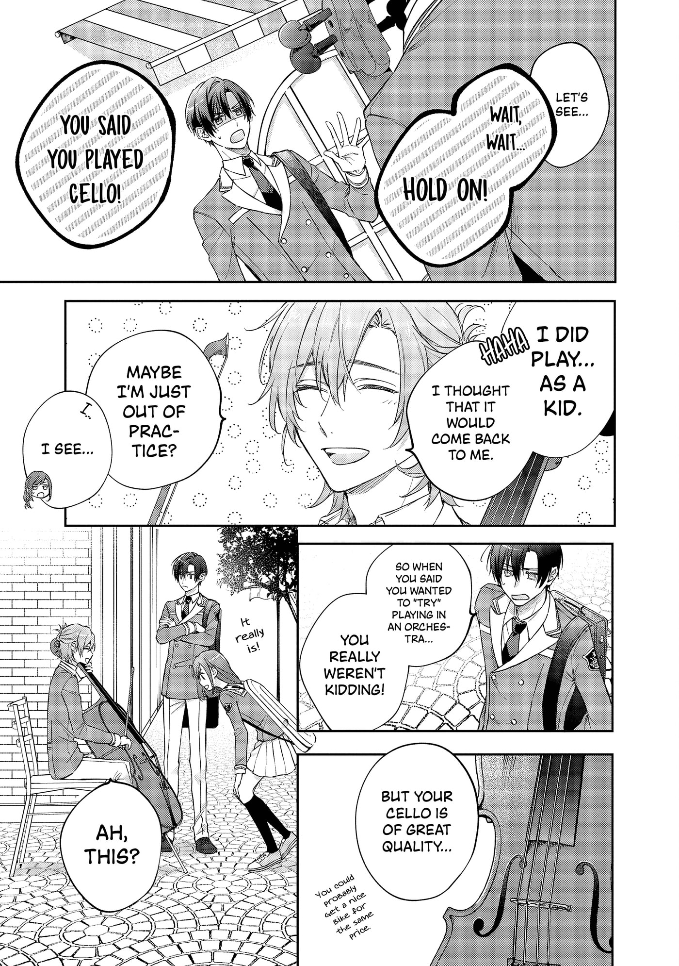 Kiniro no Corda - Starlight Orchestra -COMIC- Chapter 5 page 4 - 