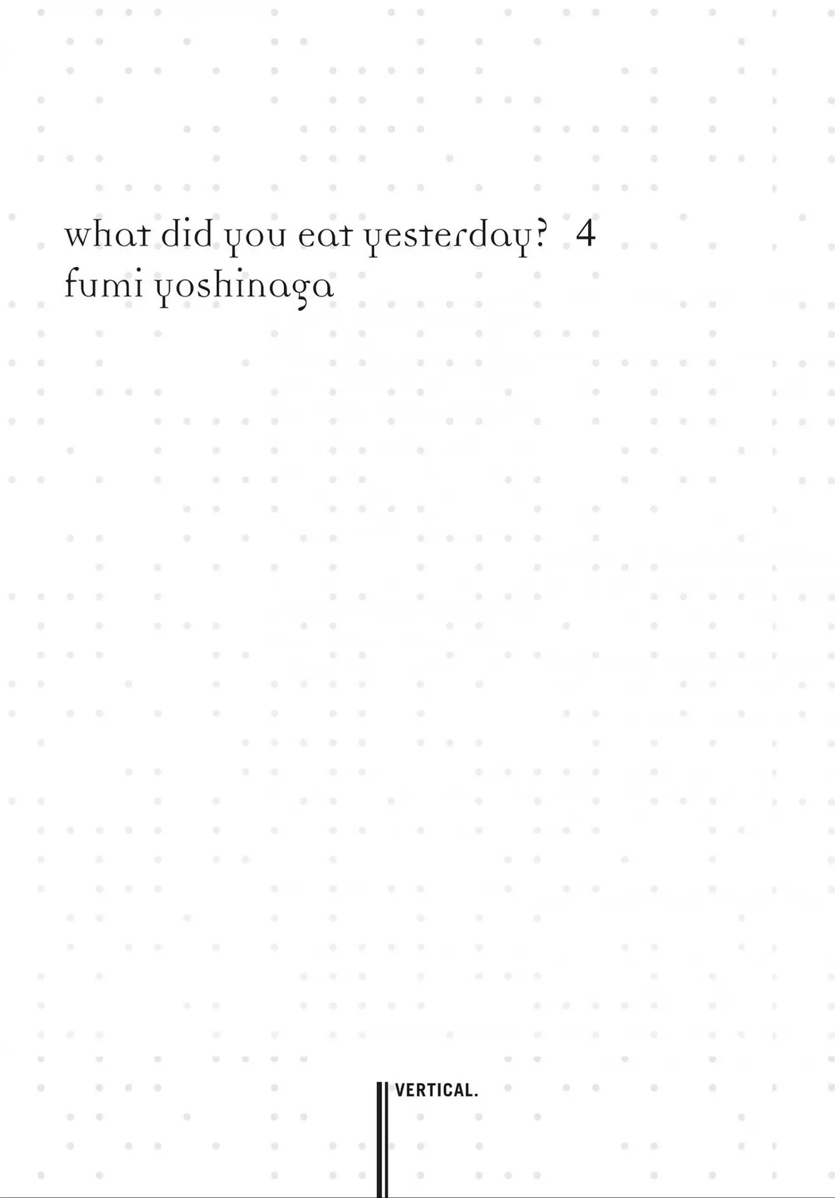 Kinou Nani Tabeta? Chapter 25 page 2 - 