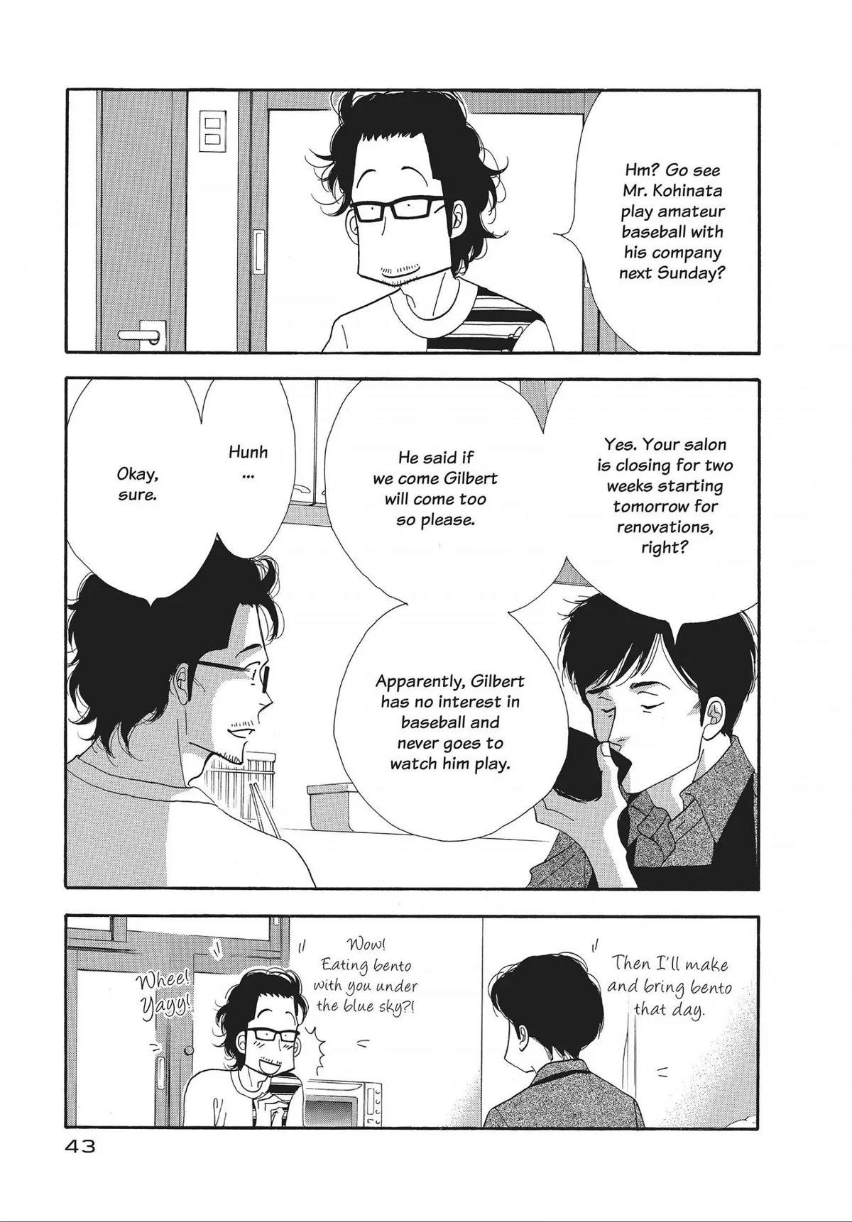 Kinou Nani Tabeta? Chapter 43 page 3 - 