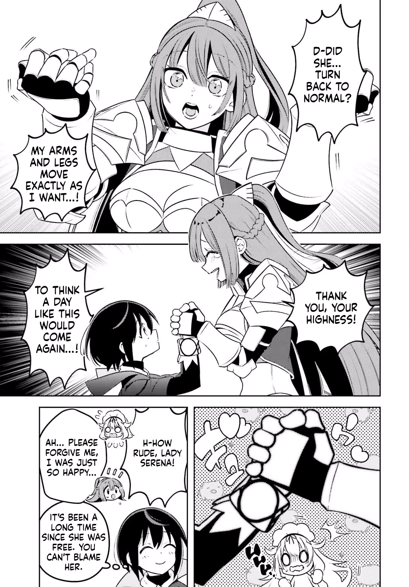 Kiraware Ouji no Yarinaoshi ~Henkyo de Yami Maho o Kiwamete, Saikyo no Kenzoku to Riso no Okoku o Tsukurimasu~ Chapter 7 page 22 - 