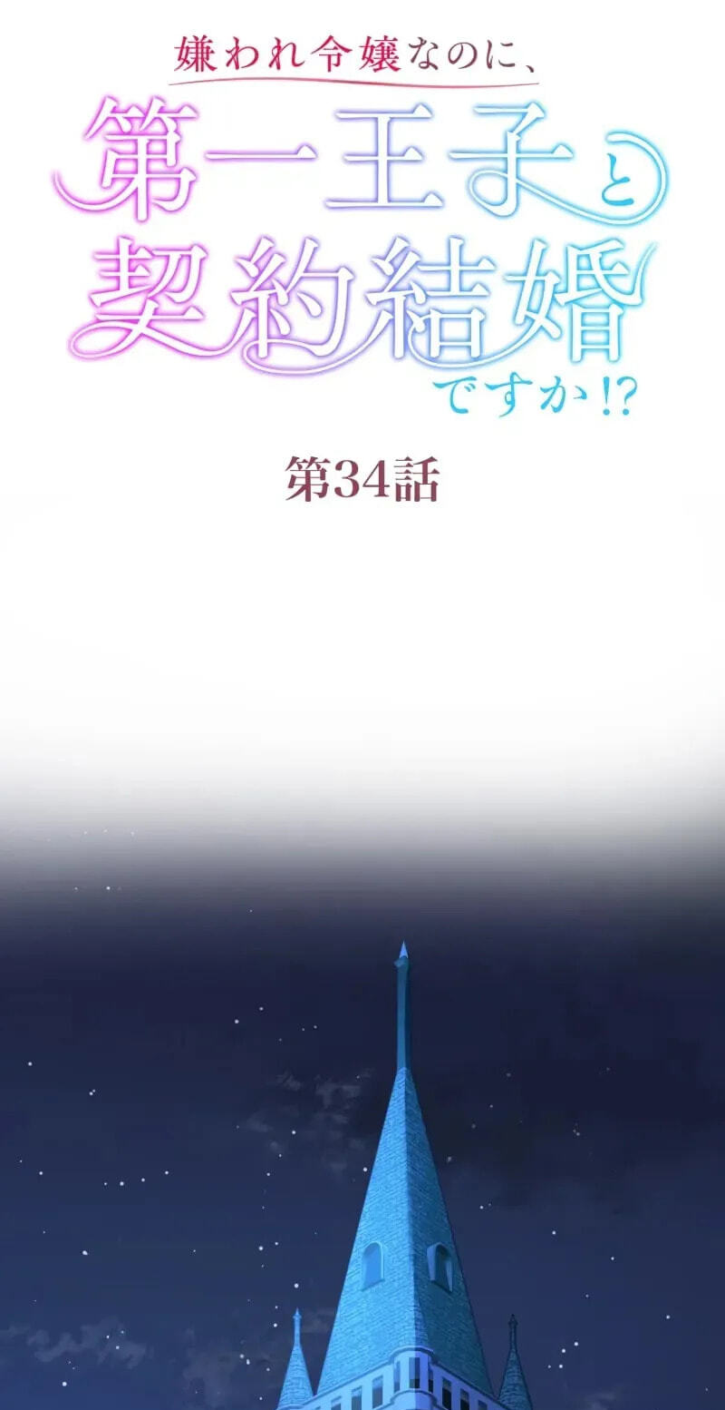 Kiraware Reijou na no ni, Daiichi Ouji to Keiyaku Kekkon desu ka!? Chapter 34 page 28 - 