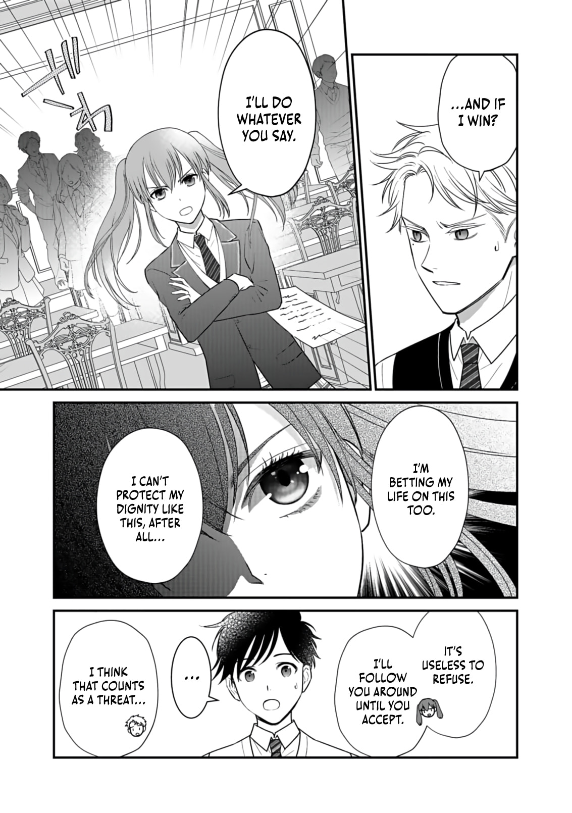 Kirawaremono no Akuyaku Kizoku ni Tensei Shita Ore, Hametsu Furagu wo Heshi Orinagara Saikyou ni Natte Miru Koto ni Shimashita Chapter 3 page 10 - 