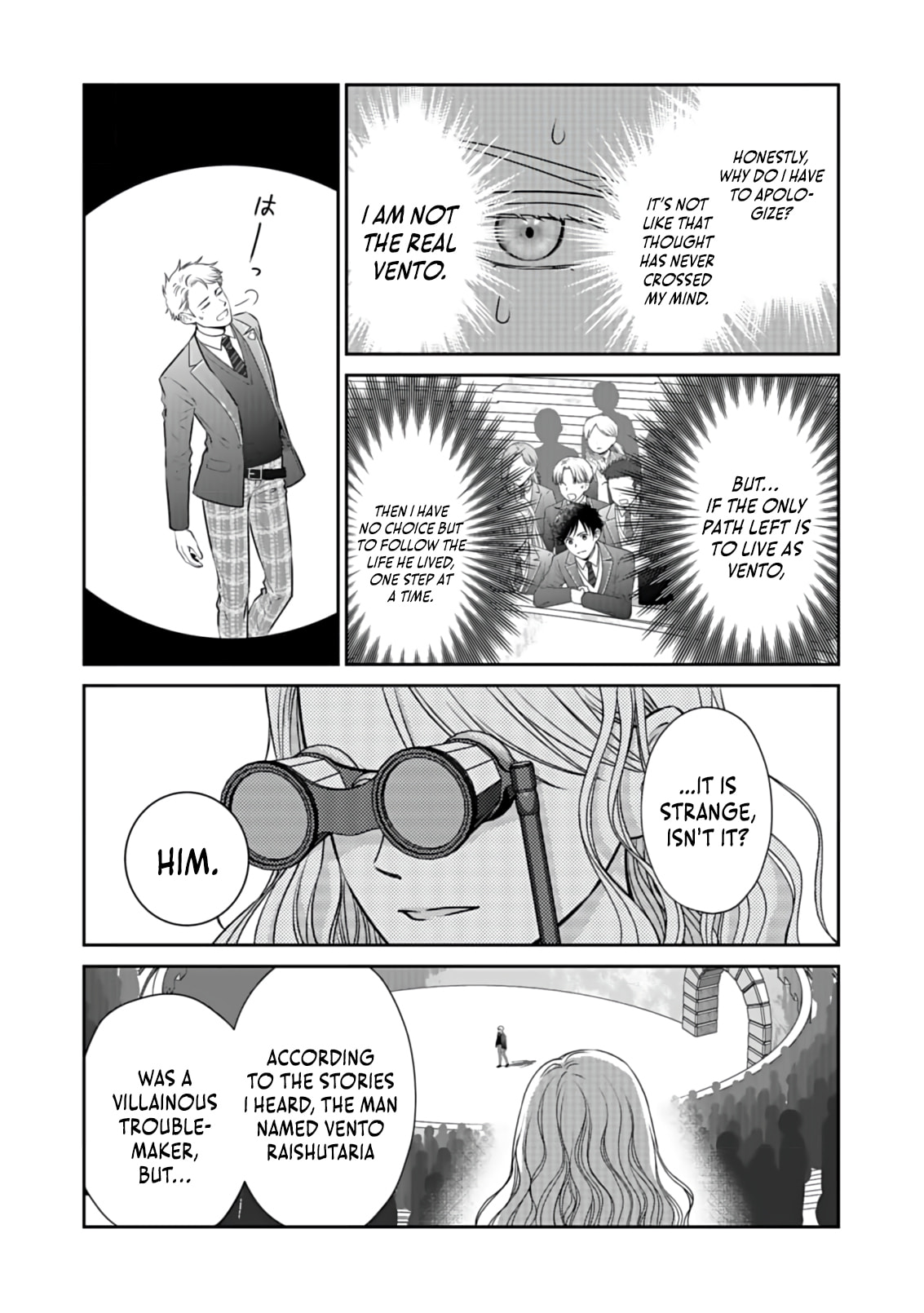 Kirawaremono no Akuyaku Kizoku ni Tensei Shita Ore, Hametsu Furagu wo Heshi Orinagara Saikyou ni Natte Miru Koto ni Shimashita Chapter 4 page 13 - 