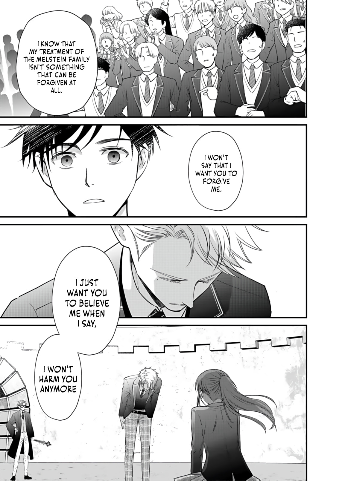 Kirawaremono no Akuyaku Kizoku ni Tensei Shita Ore, Hametsu Furagu wo Heshi Orinagara Saikyou ni Natte Miru Koto ni Shimashita Chapter 4 page 8 - 