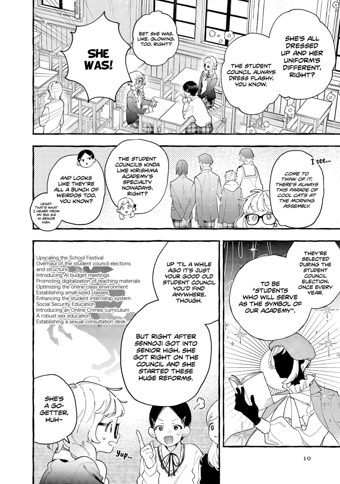 Kirishima Academy Student Council Executive Board Chapter 1 page 9 - 