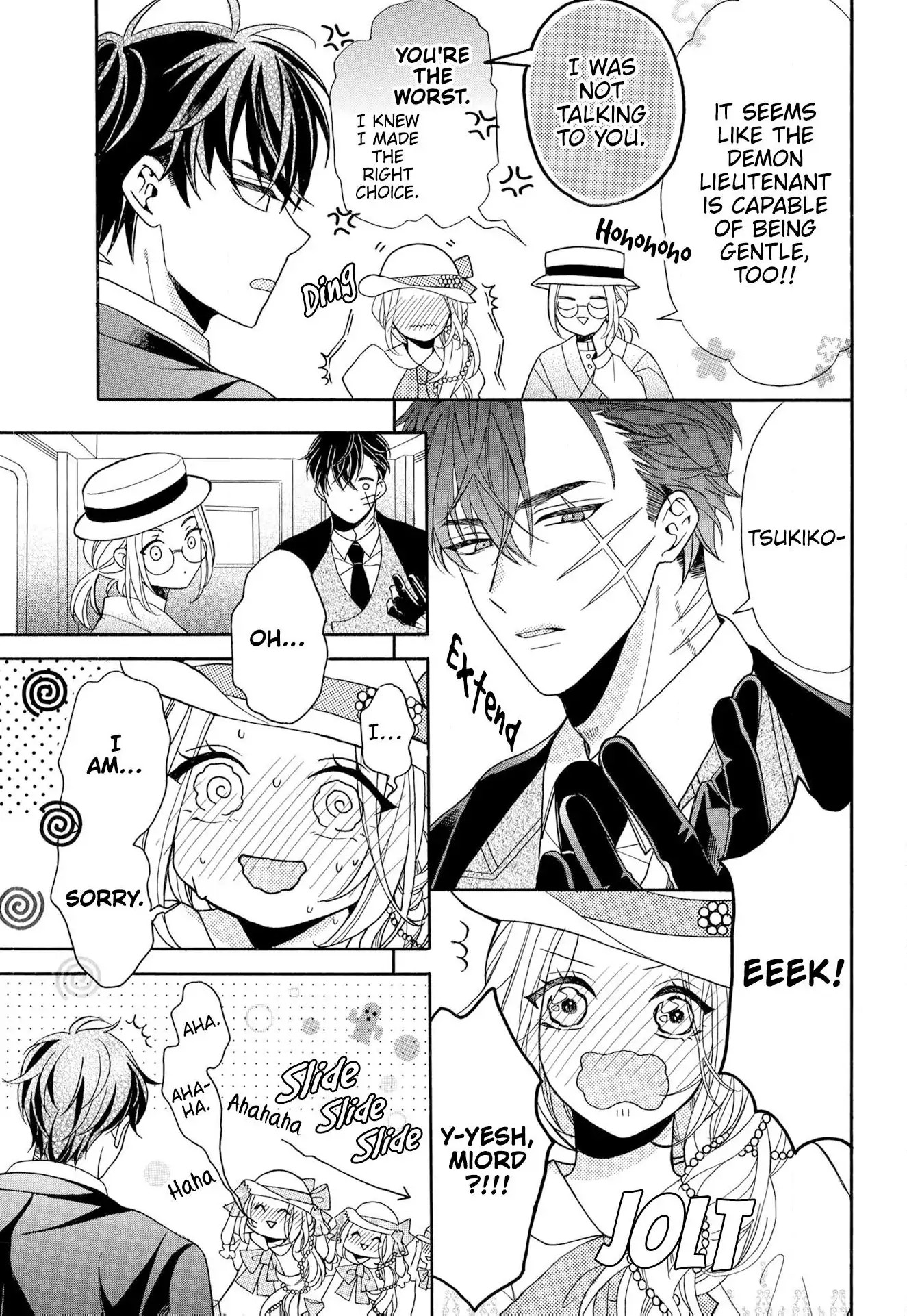 Kishin Kakka no Migawari Hanayome ~Yotsugi ga Dekitara Rien Desu~ Chapter 14 page 9 - 
