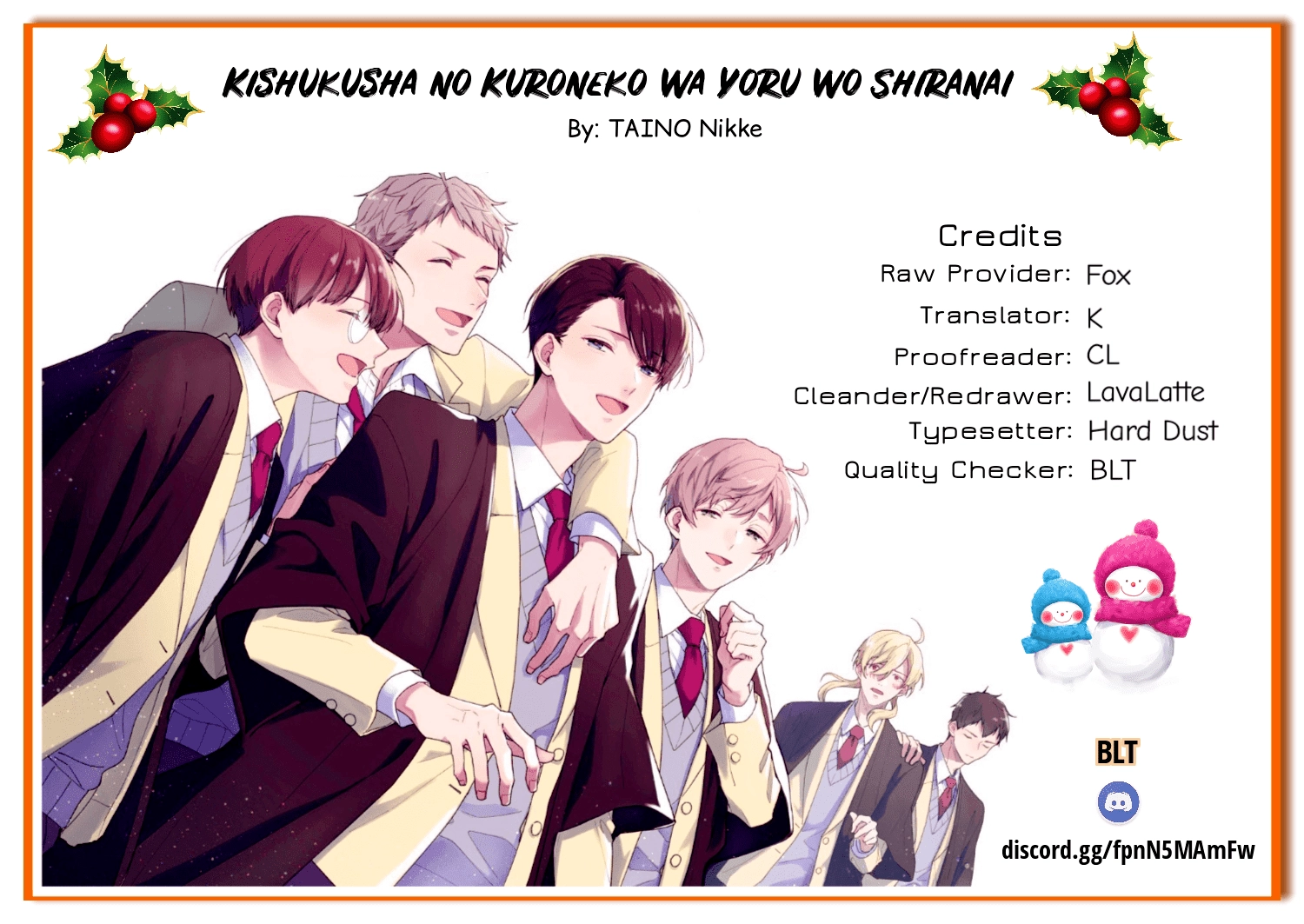 Kishukusha no Kuroneko wa Yoru wo Shiranai Chapter 9 page 1 - 