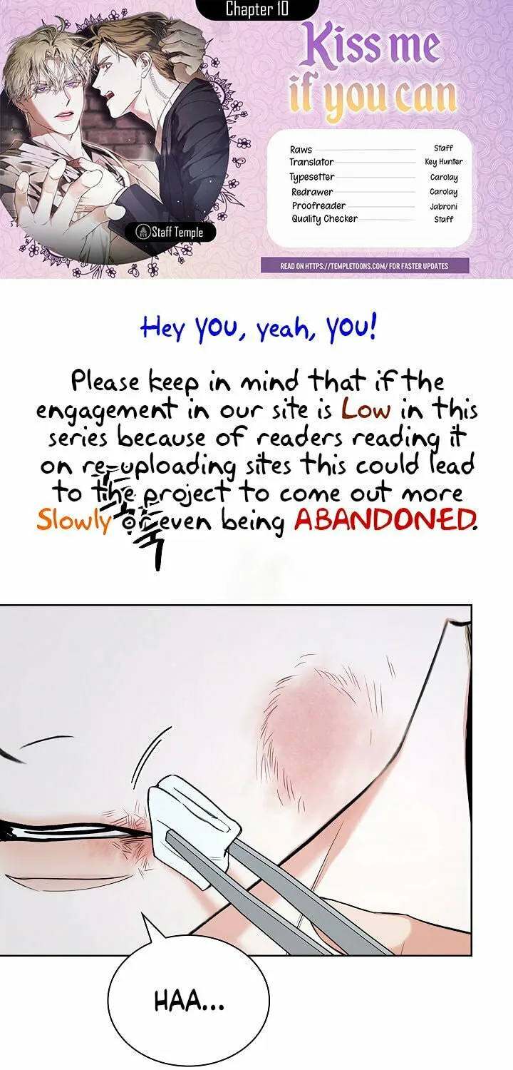 Kiss Me if You Can Chapter 10 page 1 - 