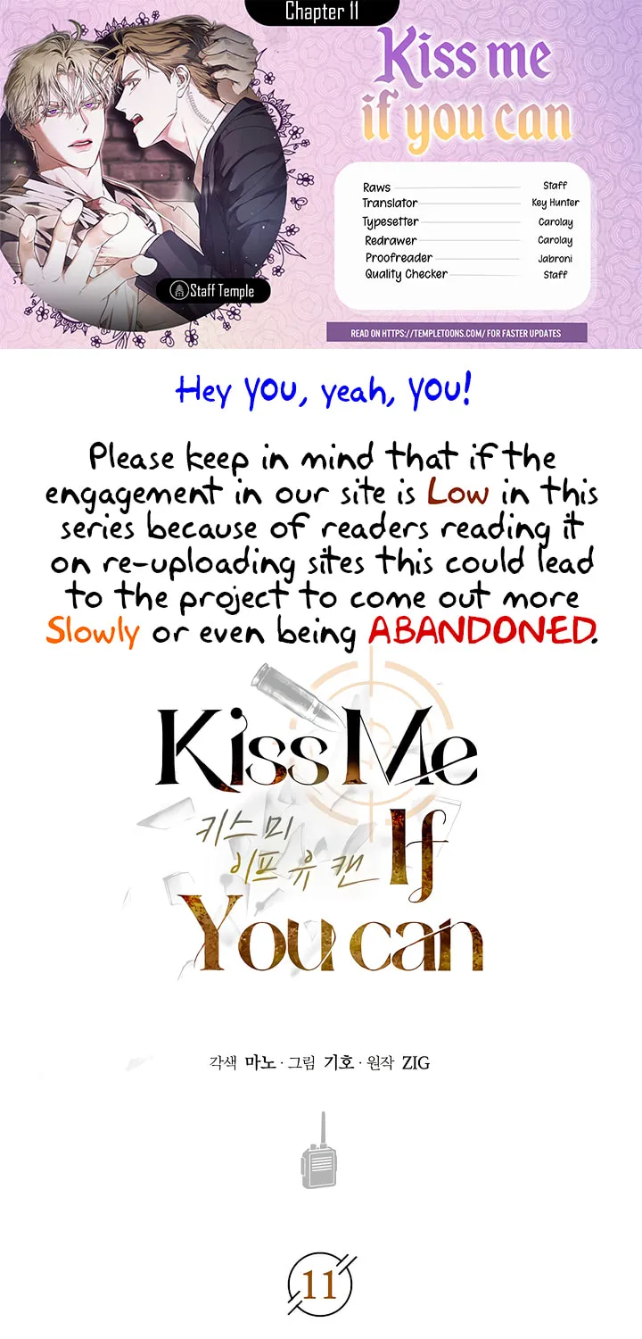 Kiss Me if You Can Chapter 11 page 1 - 