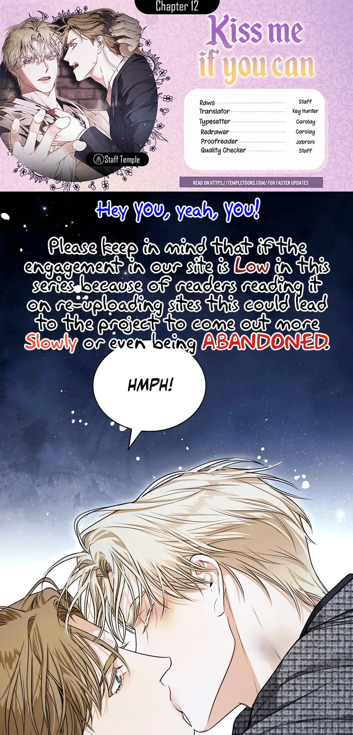 Kiss Me if You Can Chapter 12 page 1 - 