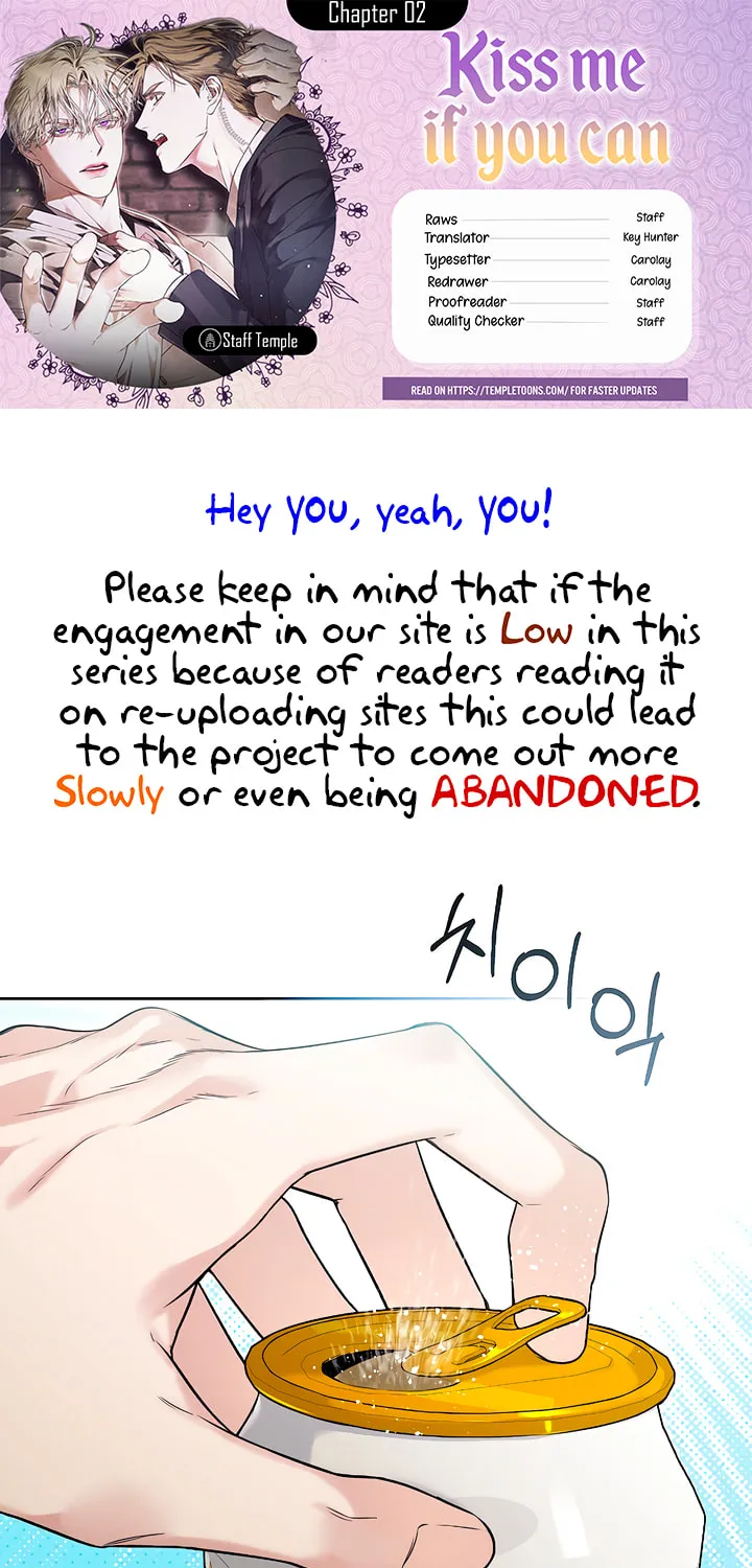 Kiss Me if You Can Chapter 2 page 1 - 