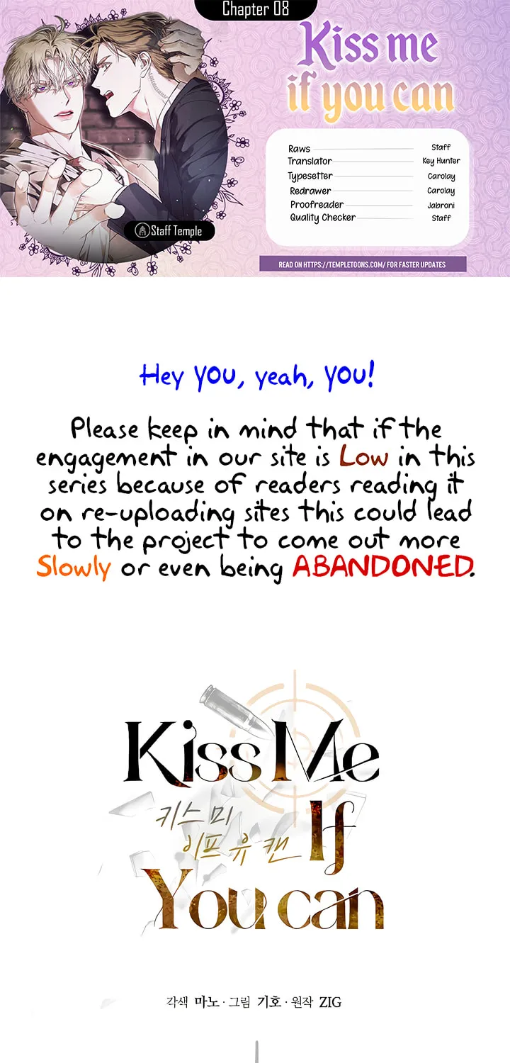 Kiss Me if You Can Chapter 8 page 1 - 