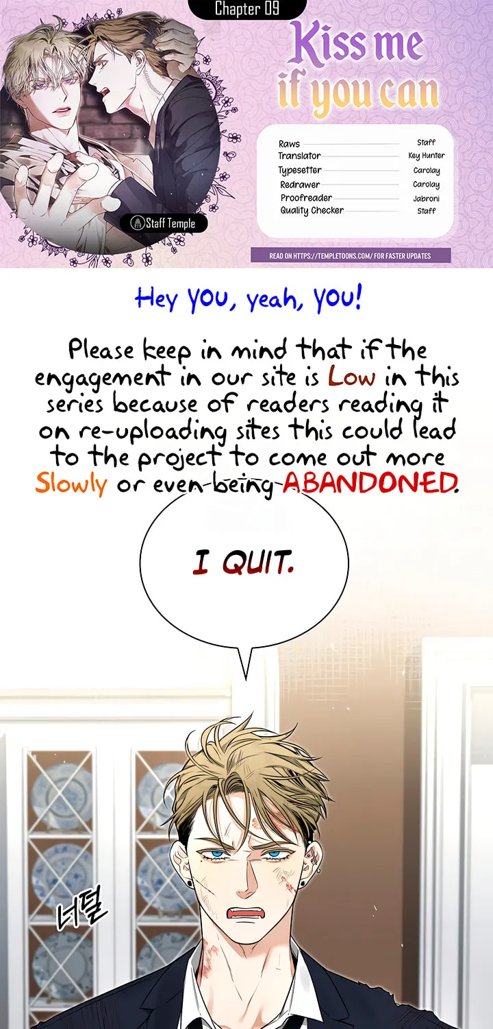 Kiss Me if You Can Chapter 9 page 1 - 