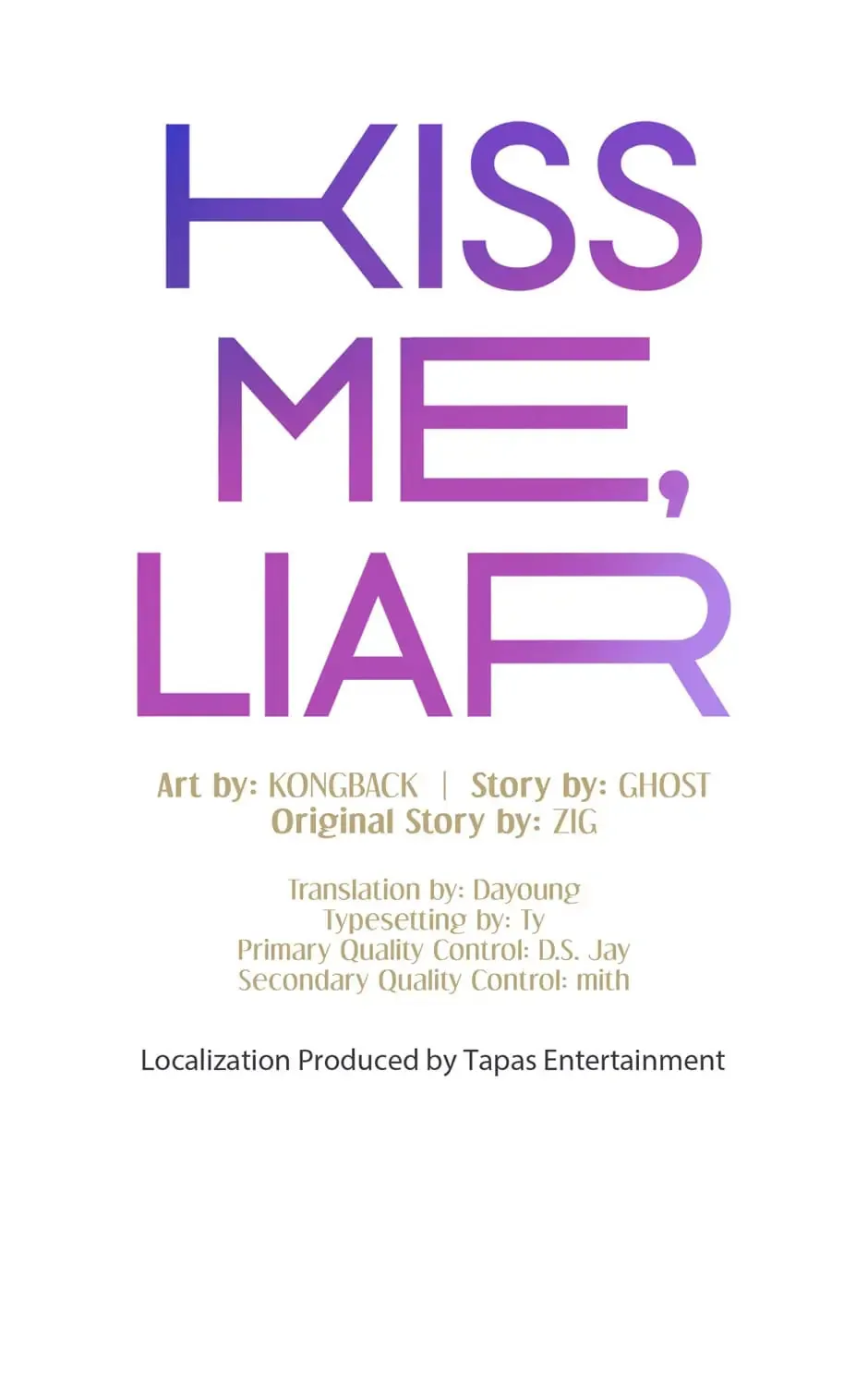 Kiss Me, Liar Chapter 34 page 61 - 